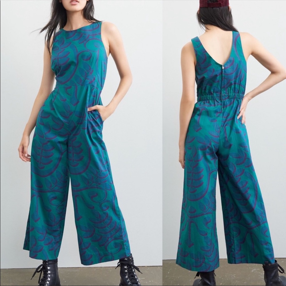 Anthropologie CORISANA WIDE-LEG JUMPSUIT